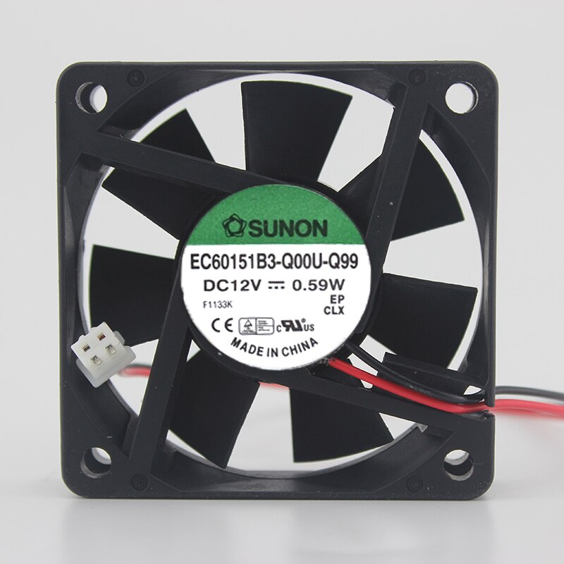 60mm   6015 EC60151B3-Q00U-Q99 12V 0.59W ð 60*60*15mm ̽  